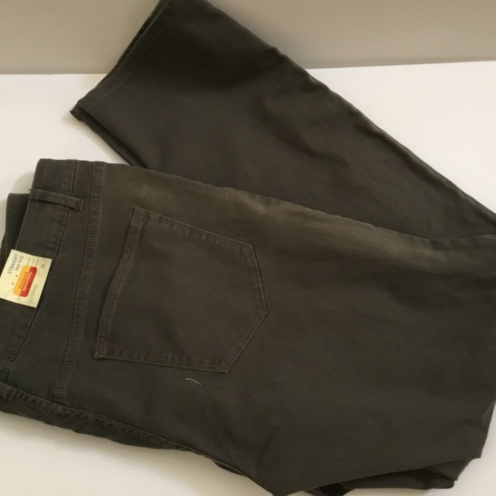 Misses Sonoma jeans, olive